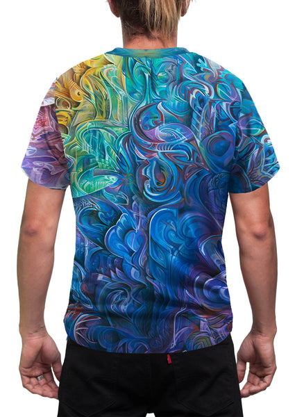 "DAWN OF TRANSCENDENTAL JUBILANCE" MEN'S T-SHIRT