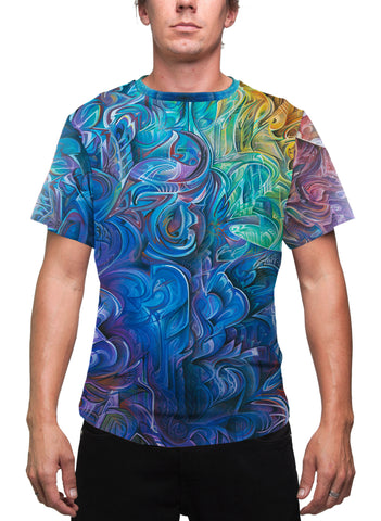 "DAWN OF TRANSCENDENTAL JUBILANCE" MEN'S T-SHIRT