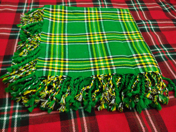 Irish National Tartan Scottish Highlanders Fly Plaid