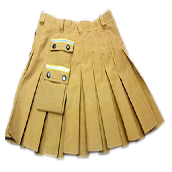 New Khaki Fireman Tactical Duty Utility Kilt