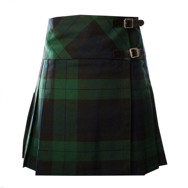 Traditional Highland Scottish Black Watch Ladies kilt