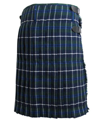 Scottish Highland 5 Yards Blue Douglas Tartan Kilt