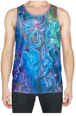 "DAWN OF TRANSCENDENTAL JUBILANCE" MEN'S TANK