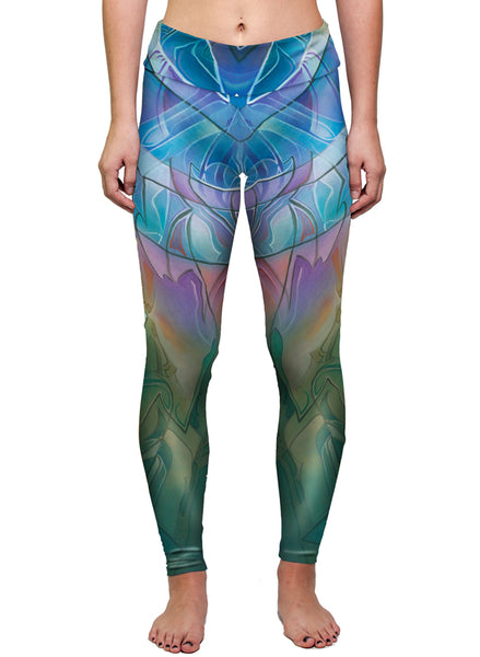 "THE SUN SHINES FOR ALL WITHOUT RESERVATION" WOMEN'S ACTIVE LEGGINGS