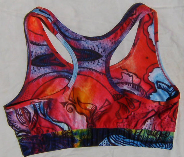 Kaleidoscope Eyes Yoga Top - Lit Like LUMA - Future Fashion and Modern Innovations - 5