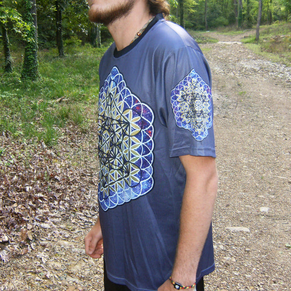 Metatron - Short Sleeve T-Shirt - Lit Like LUMA - Future Fashion and Modern Innovations - 3