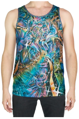 "STAR PETALS" MEN'S TANK