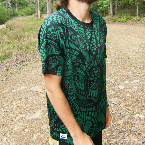Shamanic Owl - Short Sleeve T-Shirt - Lit Like LUMA - Future Fashion and Modern Innovations - 3