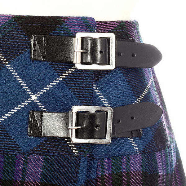 Ladies Pride of Scotland Tartan Scottish Micro Mini Billie Pleated Kilt