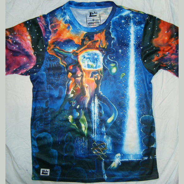 The Garden In The Valley Of The Stars - Short Sleeve T-Shirt - Lit Like LUMA - Future Fashion and Modern Innovations - 4