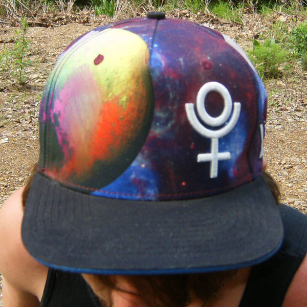 Psychedelic Pluto Hat - Lit Like LUMA - Future Fashion and Modern Innovations - 1