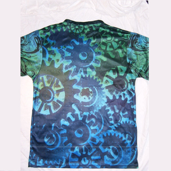 Trippy Gears - Short Sleeve T-Shirt - Lit Like LUMA - Future Fashion and Modern Innovations - 5